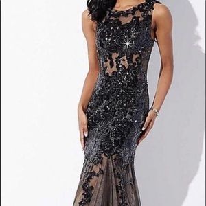 Jovani formal black gown
